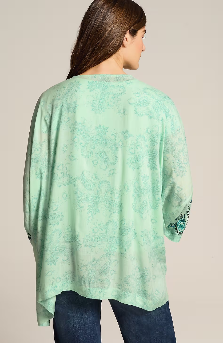 Blossoming Paisley Soft Jacket
