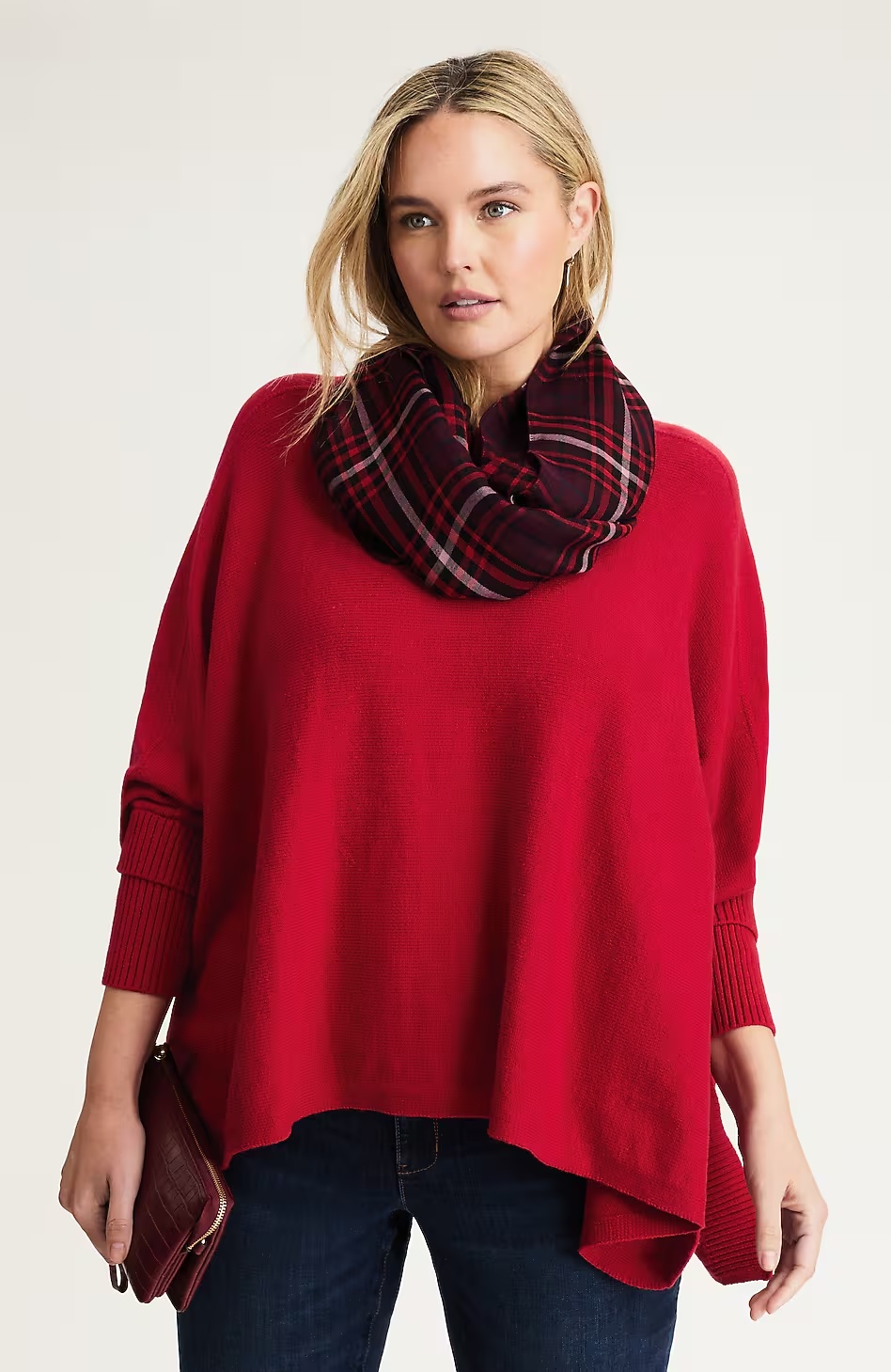 1285-Soft-Knit-Poncho-1.jpg Soft Knit Poncho
