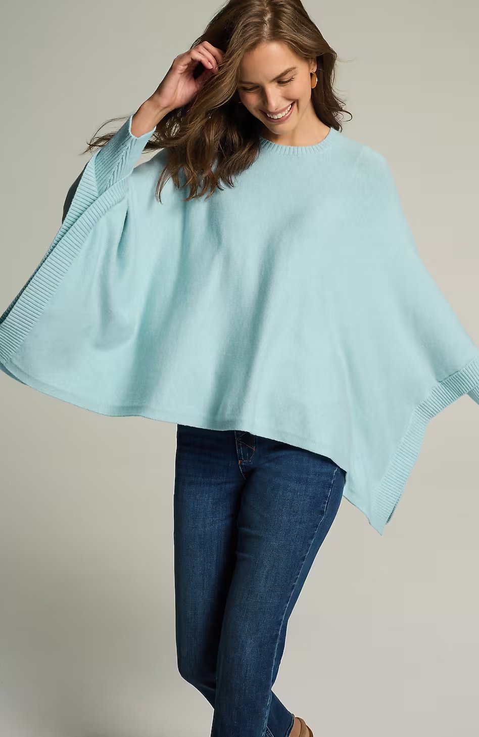 1285-Soft-Knit-Poncho-14.jpg Soft Knit Poncho