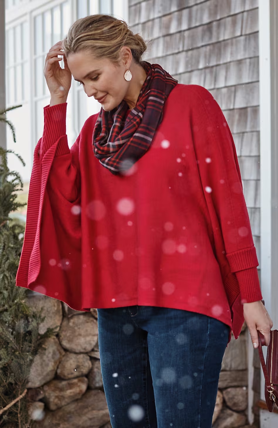 1285-Soft-Knit-Poncho-2.jpg Soft Knit Poncho