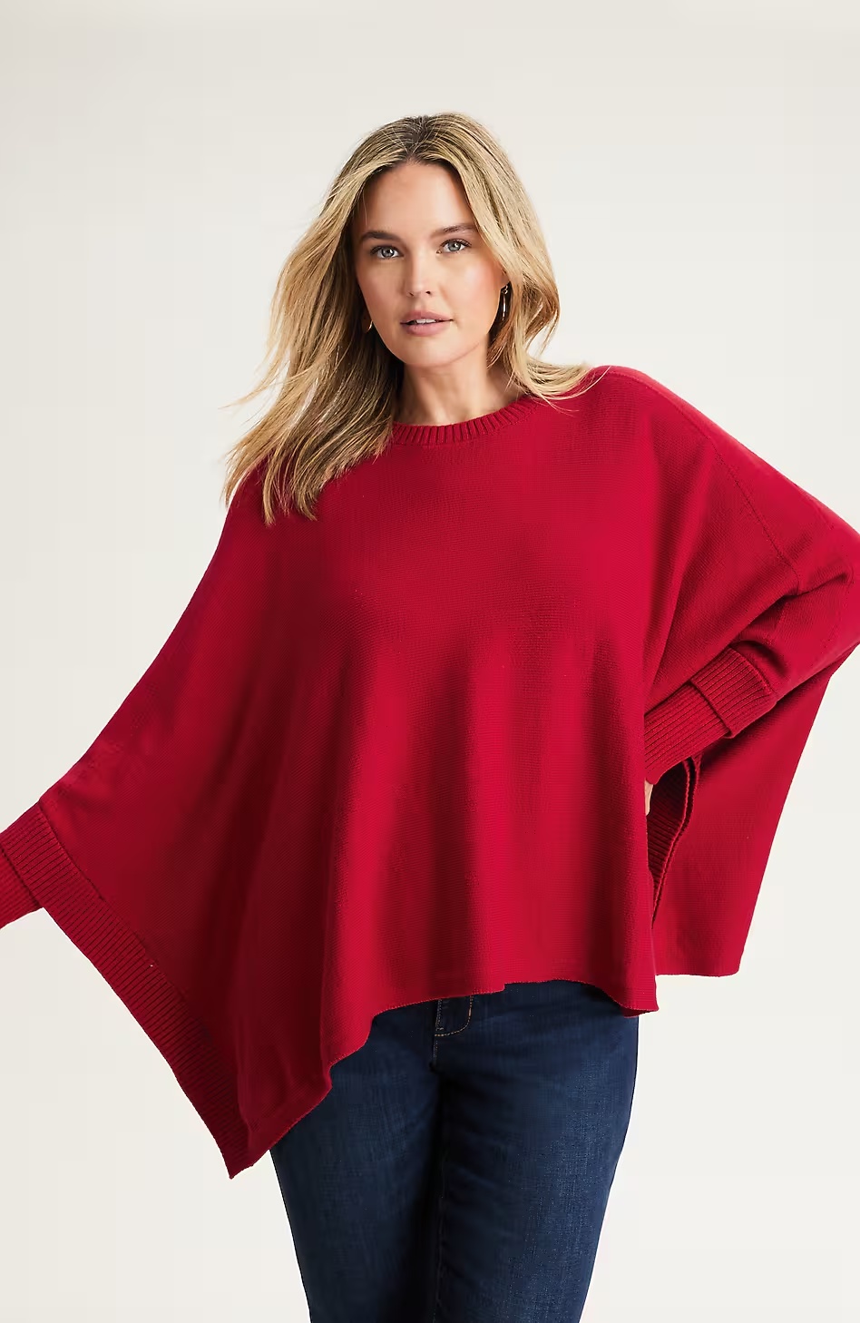 1285-Soft-Knit-Poncho-6.jpg Soft Knit Poncho
