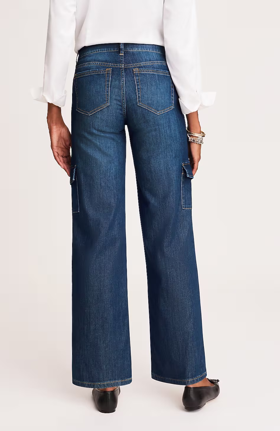 Lightweight Cargo Jeans
