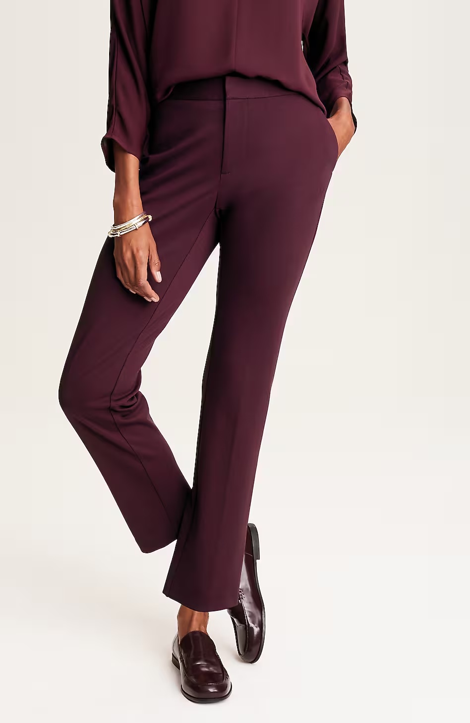 14953-Wearever-Polished-Knit-Slim-Leg-Trousers-10.jpg Wearever Polished-Knit Slim-Leg Trousers