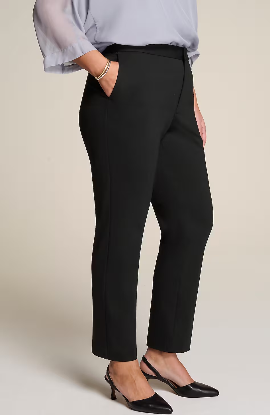 14953-Wearever-Polished-Knit-Slim-Leg-Trousers-6.jpg Wearever Polished-Knit Slim-Leg Trousers