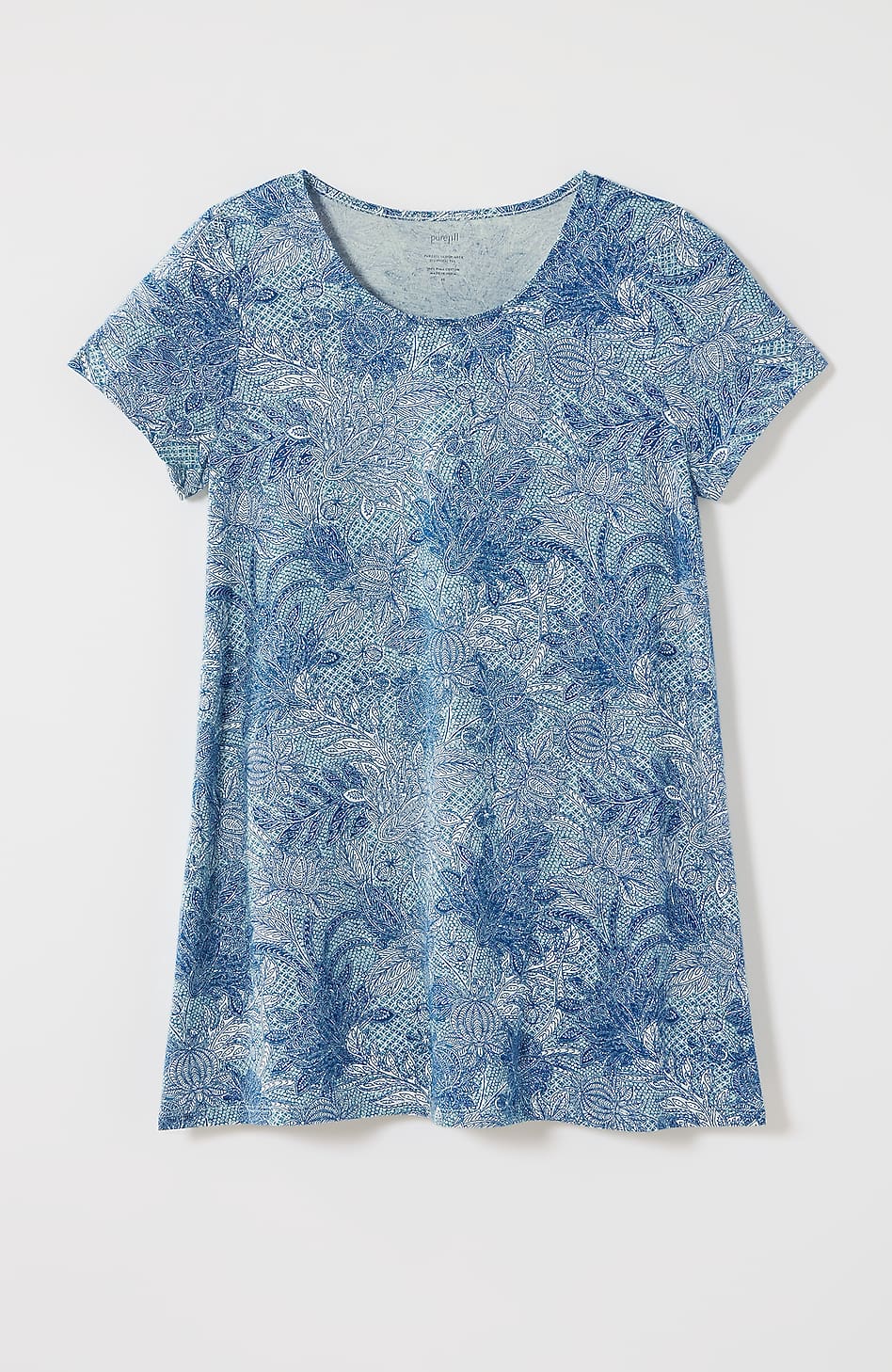 16592-Pure-Jill-Scoop-Neck-Elliptical-Tee-92.jpg Pure Jill Scoop-Neck Elliptical Tee