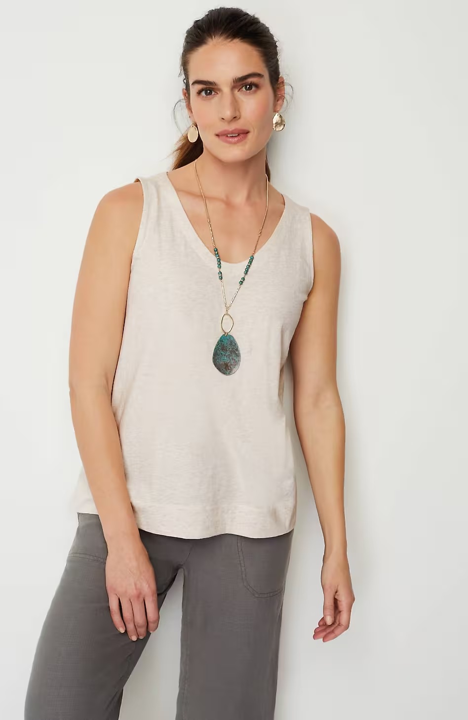 17311-Pure-Jill-Soft-V-Neck-Layering-Tank-12.jpg Pure Jill Soft-V-Neck Layering Tank