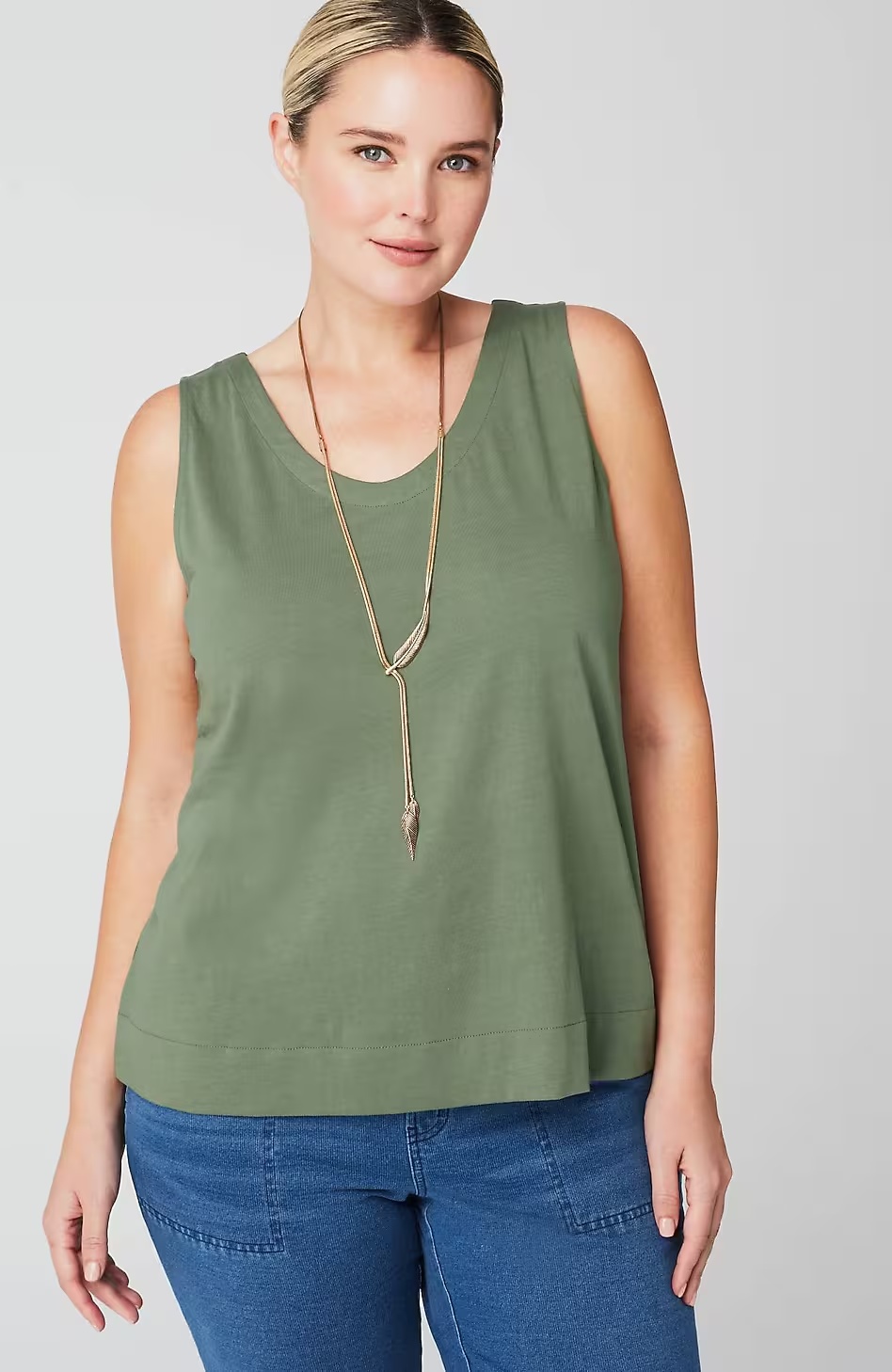 17311-Pure-Jill-Soft-V-Neck-Layering-Tank-5.jpg Pure Jill Soft-V-Neck Layering Tank