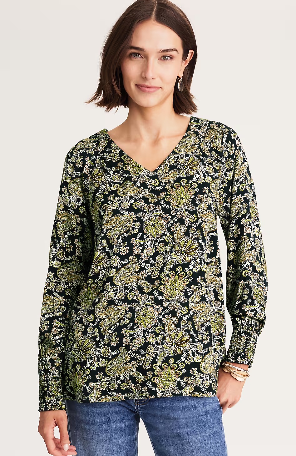 Satin Printed Popover