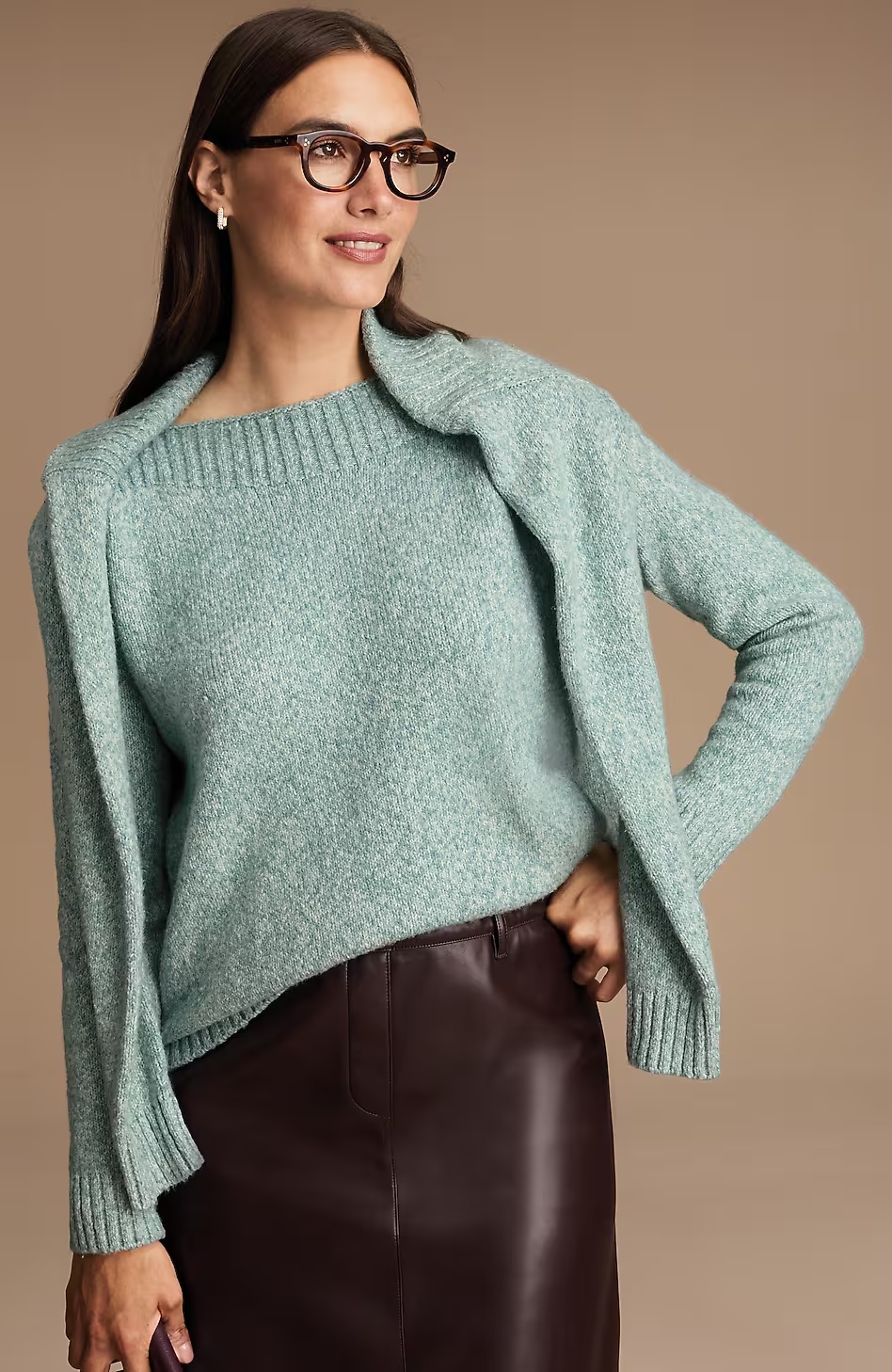 18934-Marled-Rib-Stitched-Sweater-7.jpg Marled Rib-Stitched Sweater