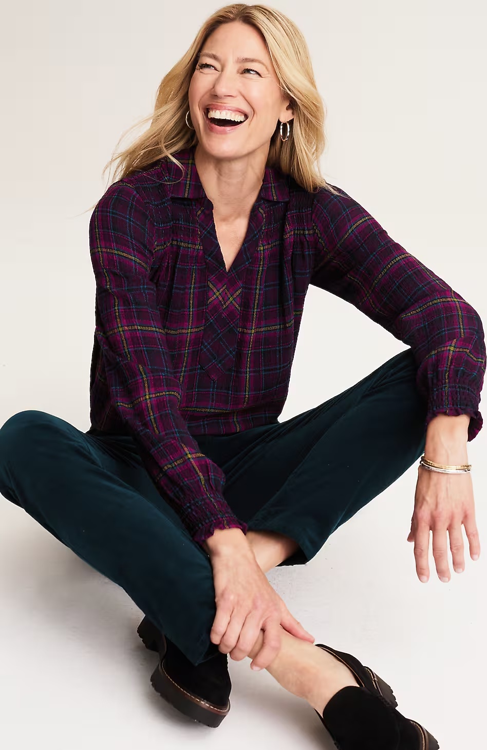 19666-Smocked-Plaid-Popover-1.jpg Smocked Plaid Popover