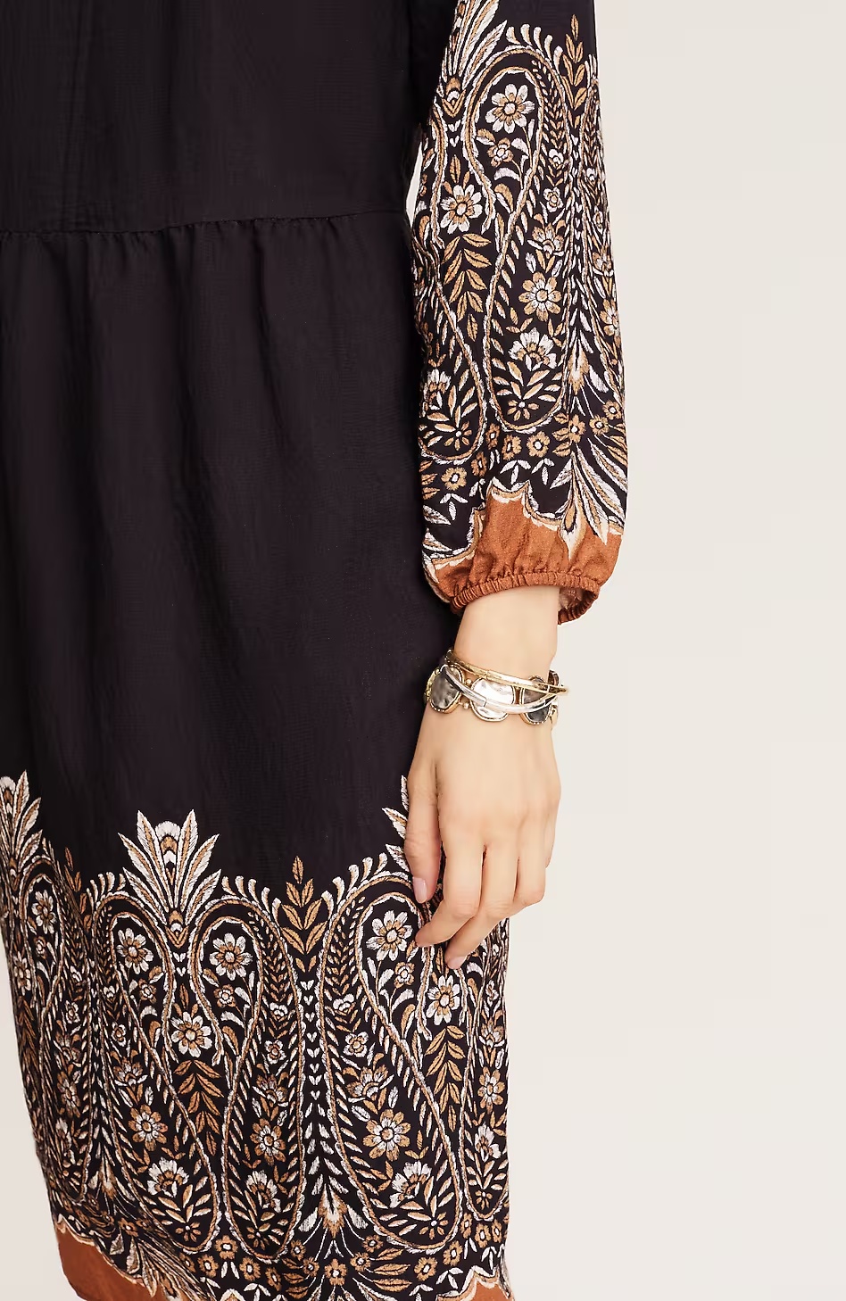 19706-Placed-Paisley-V-Neck-Dress-5.jpg Placed-Paisley V-Neck Dress