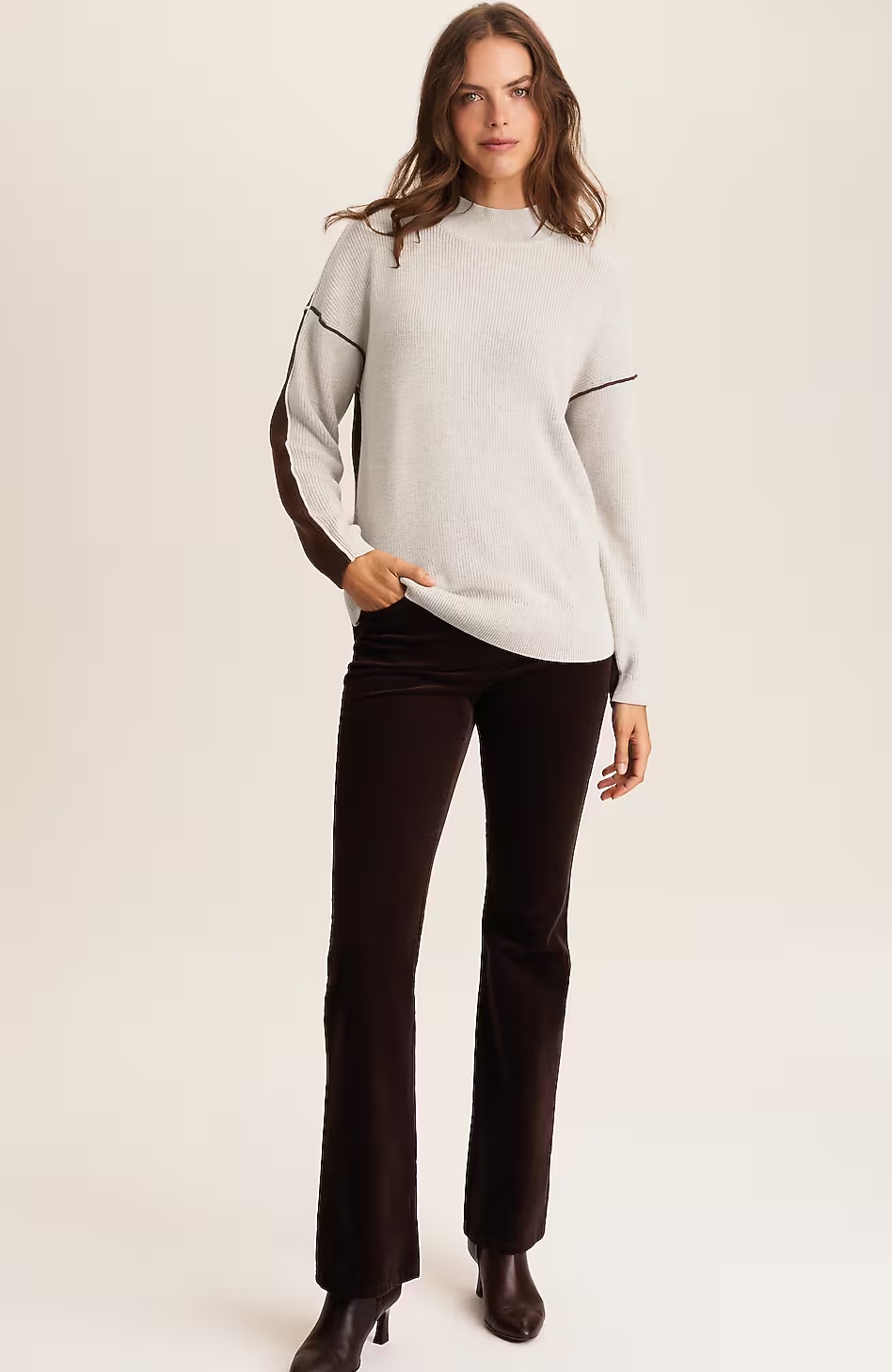 20185-Ribbed-Color-Blocked-Sweater-5.jpg Ribbed Color-Blocked Sweater