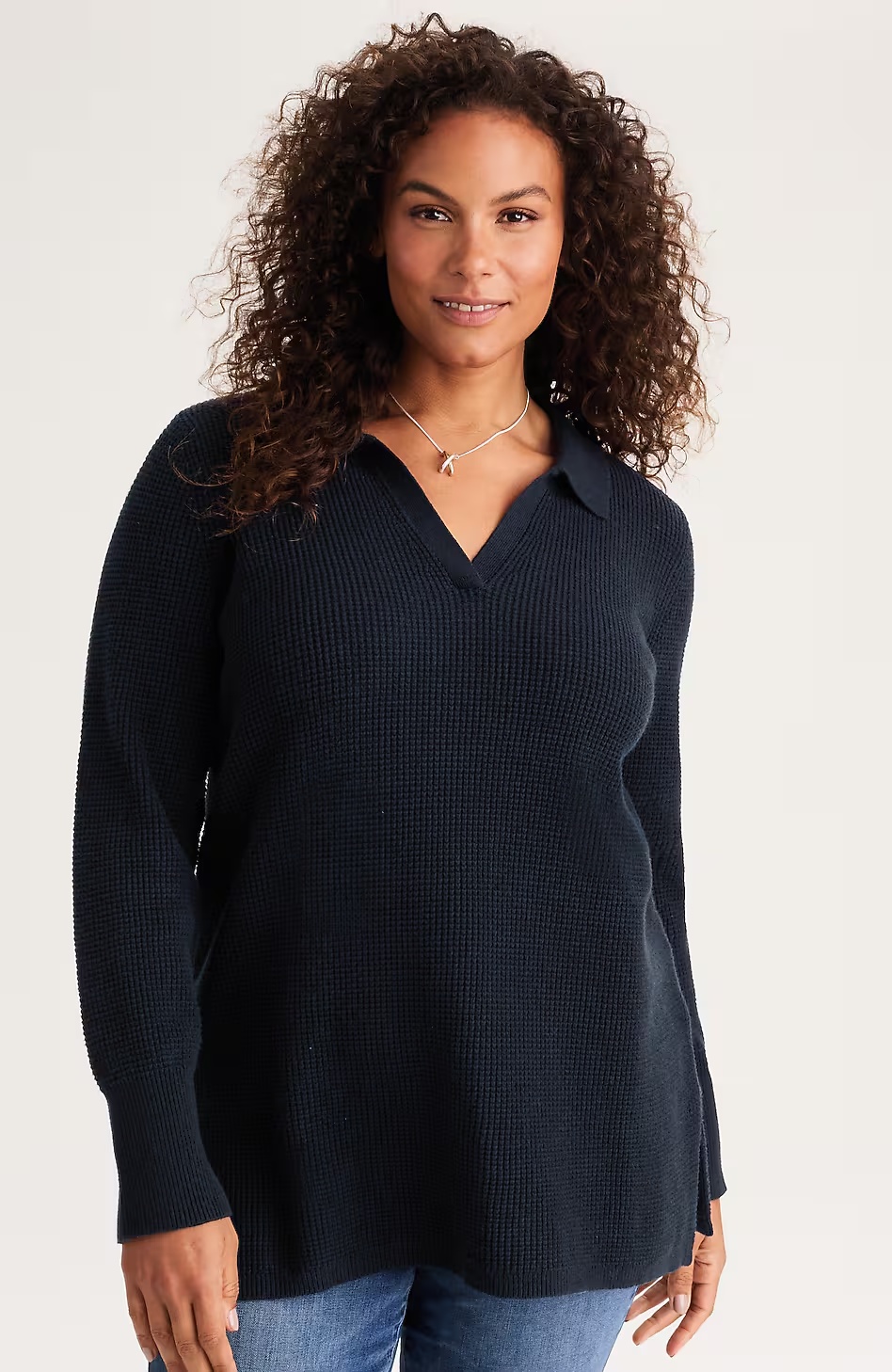 20821-Textured-Johnny-Collar-Sweater-Tunic-17.jpg Textured Johnny-Collar Sweater Tunic
