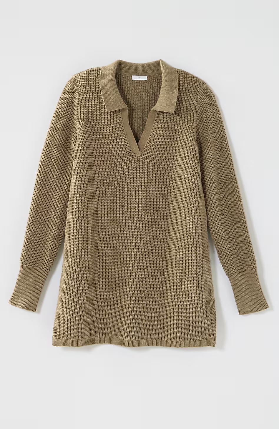 20821-Textured-Johnny-Collar-Sweater-Tunic-4.jpg Textured Johnny-Collar Sweater Tunic