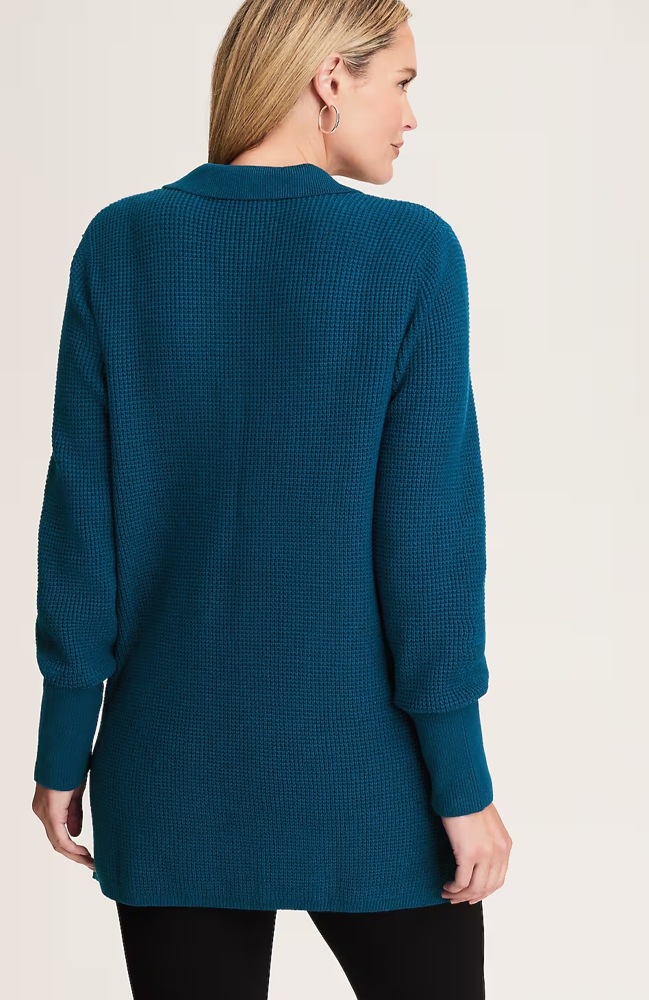 20821-Textured-Johnny-Collar-Sweater-Tunic-8.jpg Textured Johnny-Collar Sweater Tunic