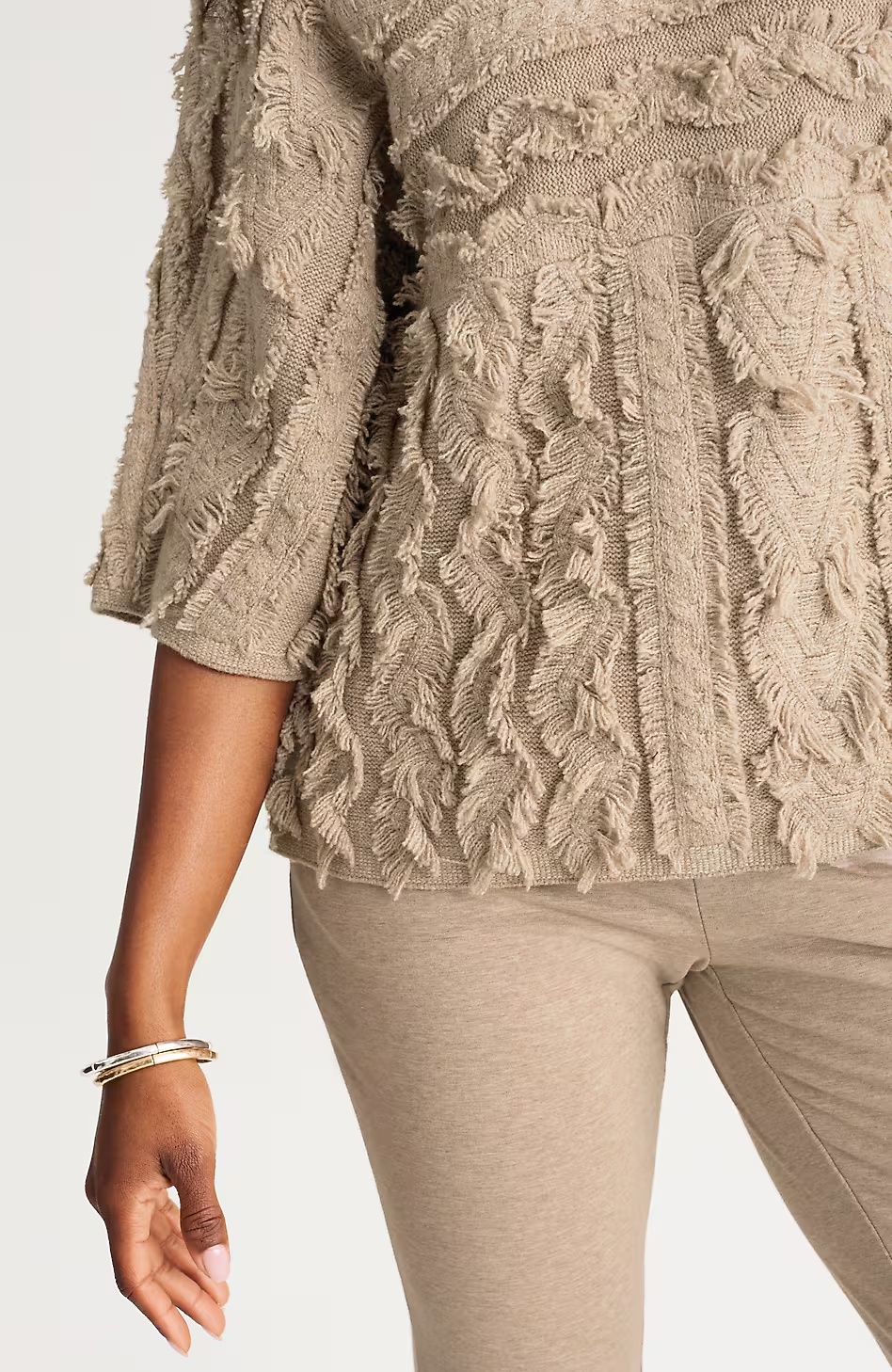 21179-Pure-Jill-Fringed-Jacquard-Sweater-3.jpg Pure Jill Fringed Jacquard Sweater