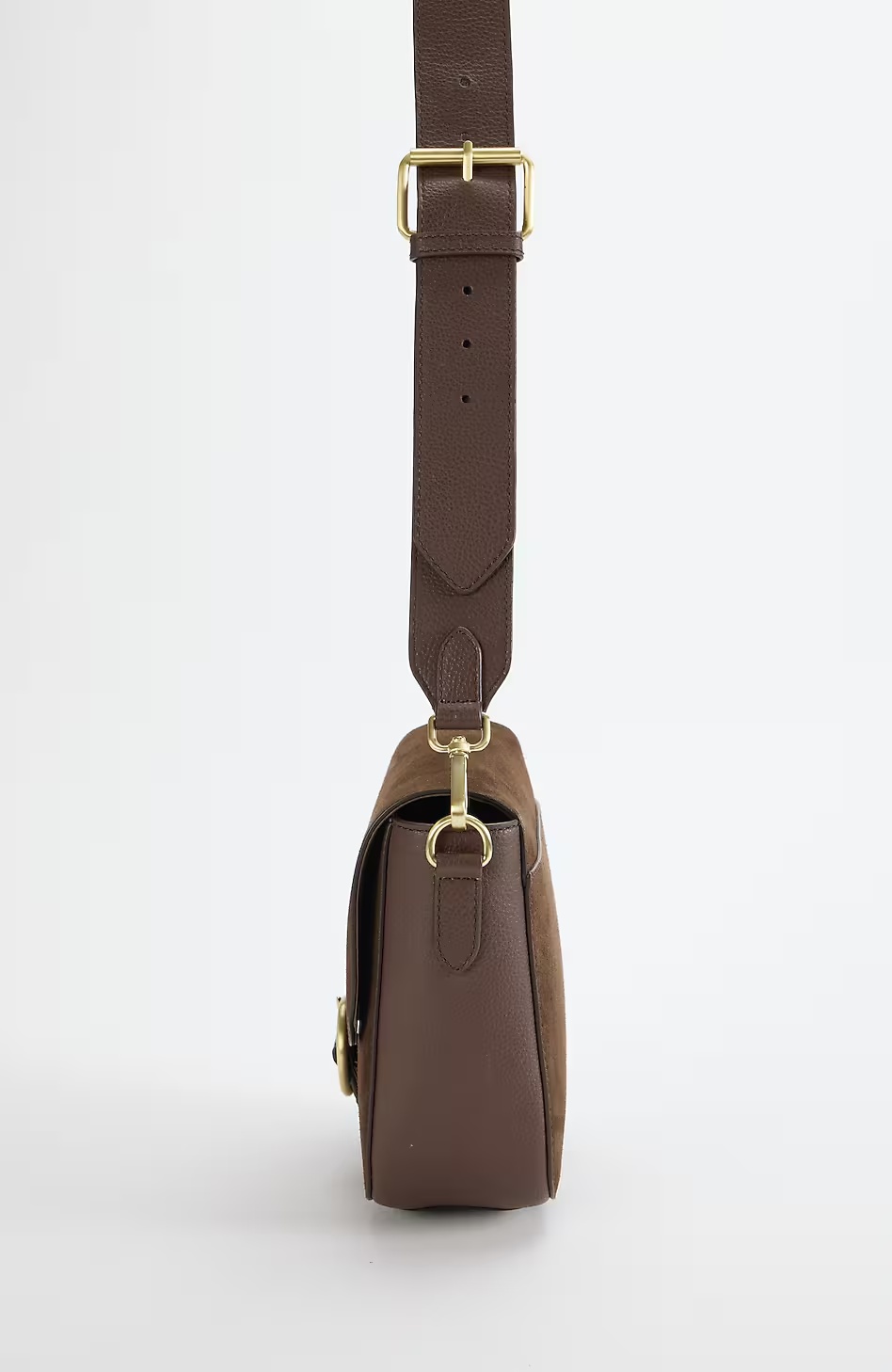 Suede & Leather Crossbody