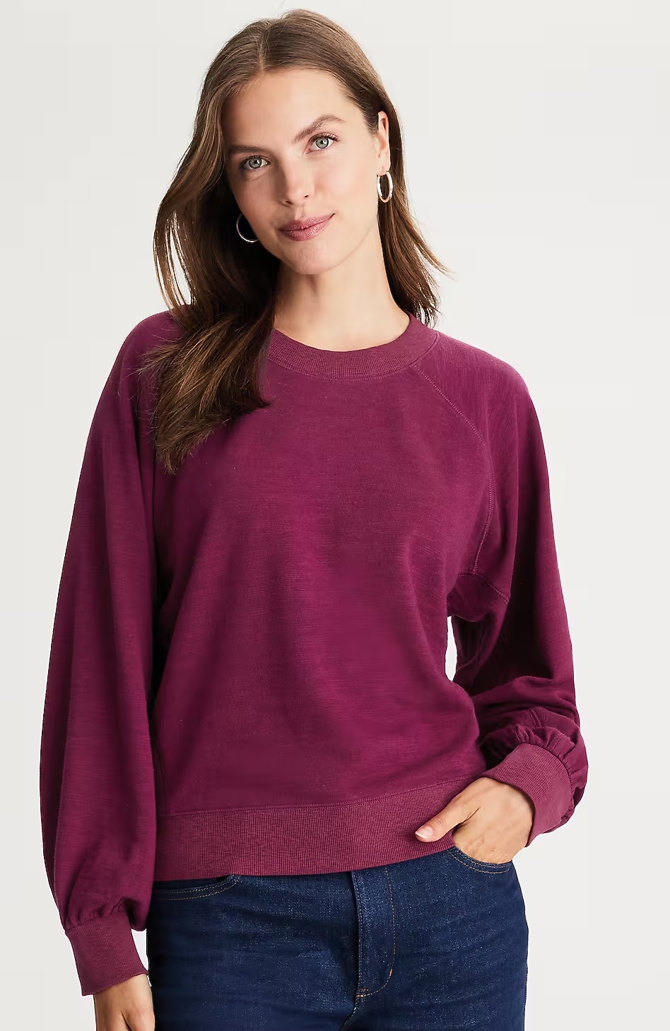 21635-Seamed-French-Terry-Sweatshirt-1.jpg Seamed French Terry Sweatshirt