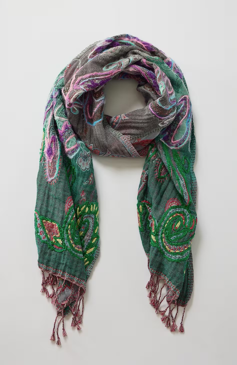 222-Compassion-Fund-Paisley-Jacquard-Scarf-5.jpg Compassion Fund Paisley Jacquard Scarf