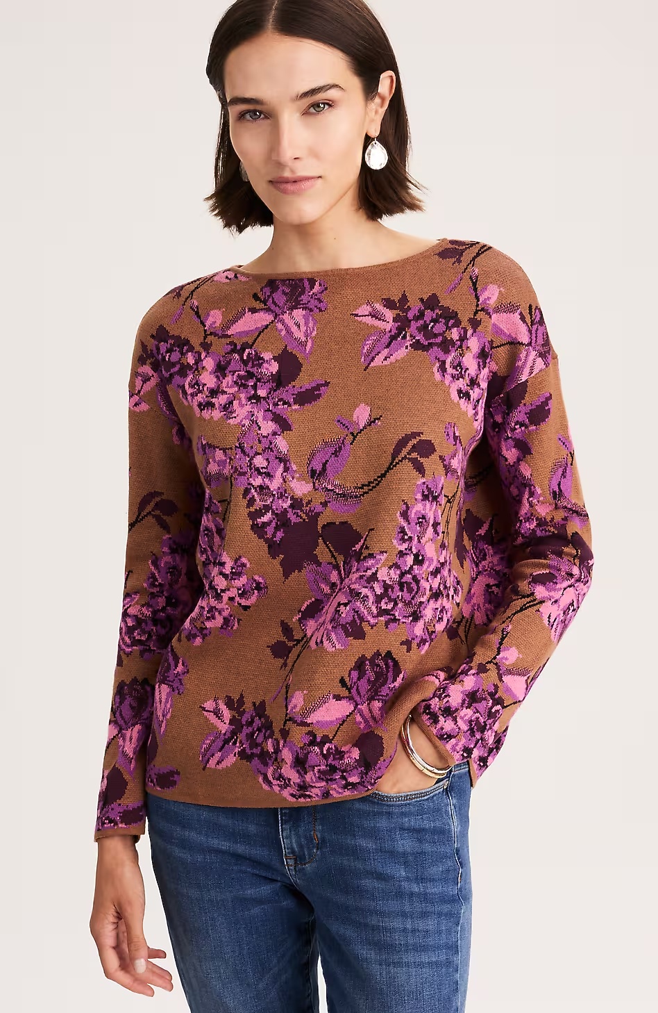 22348-Floral-Jacquard-Sweater-5.jpg Floral Jacquard Sweater