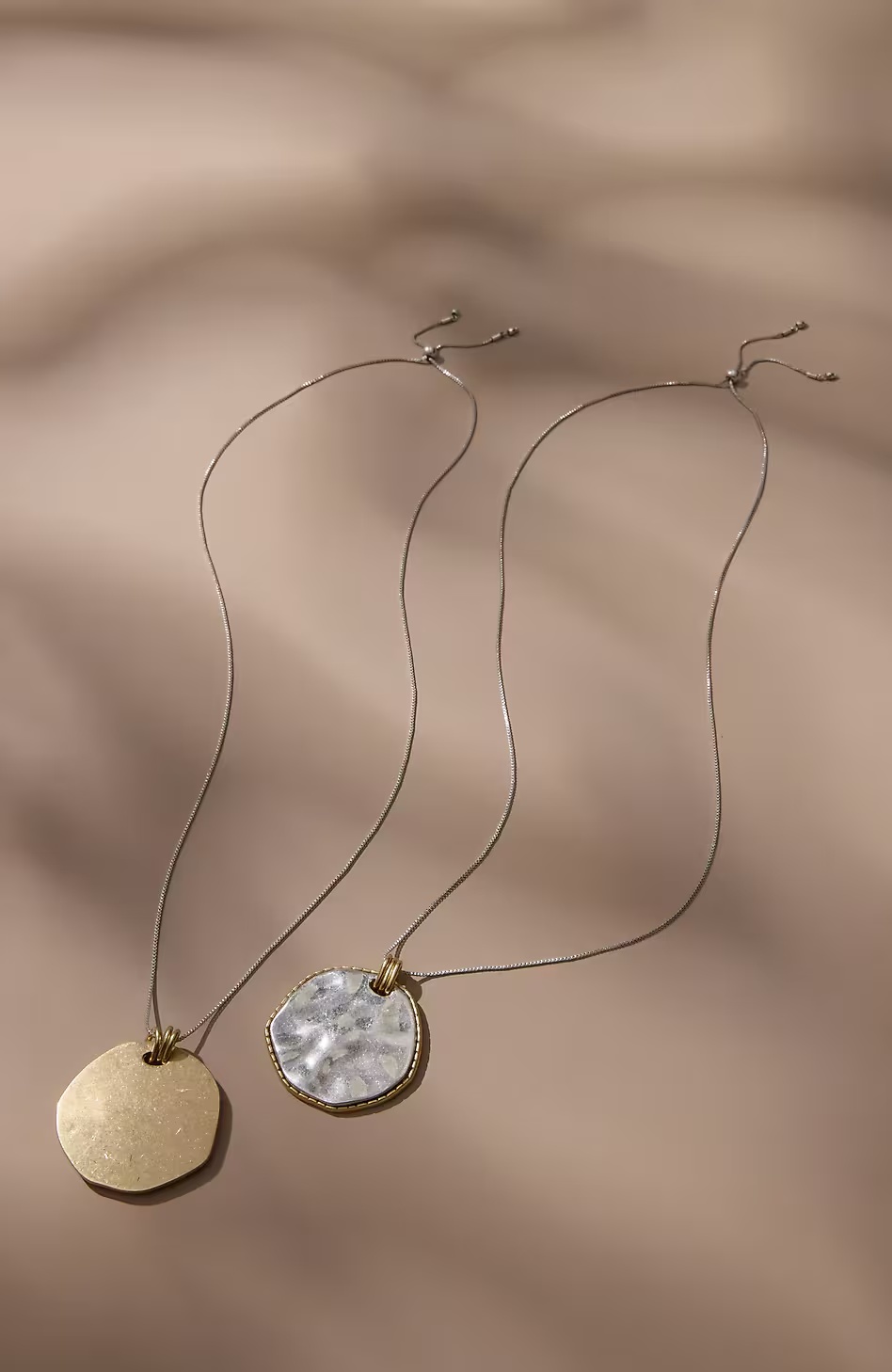 Reversible Pendant Necklace