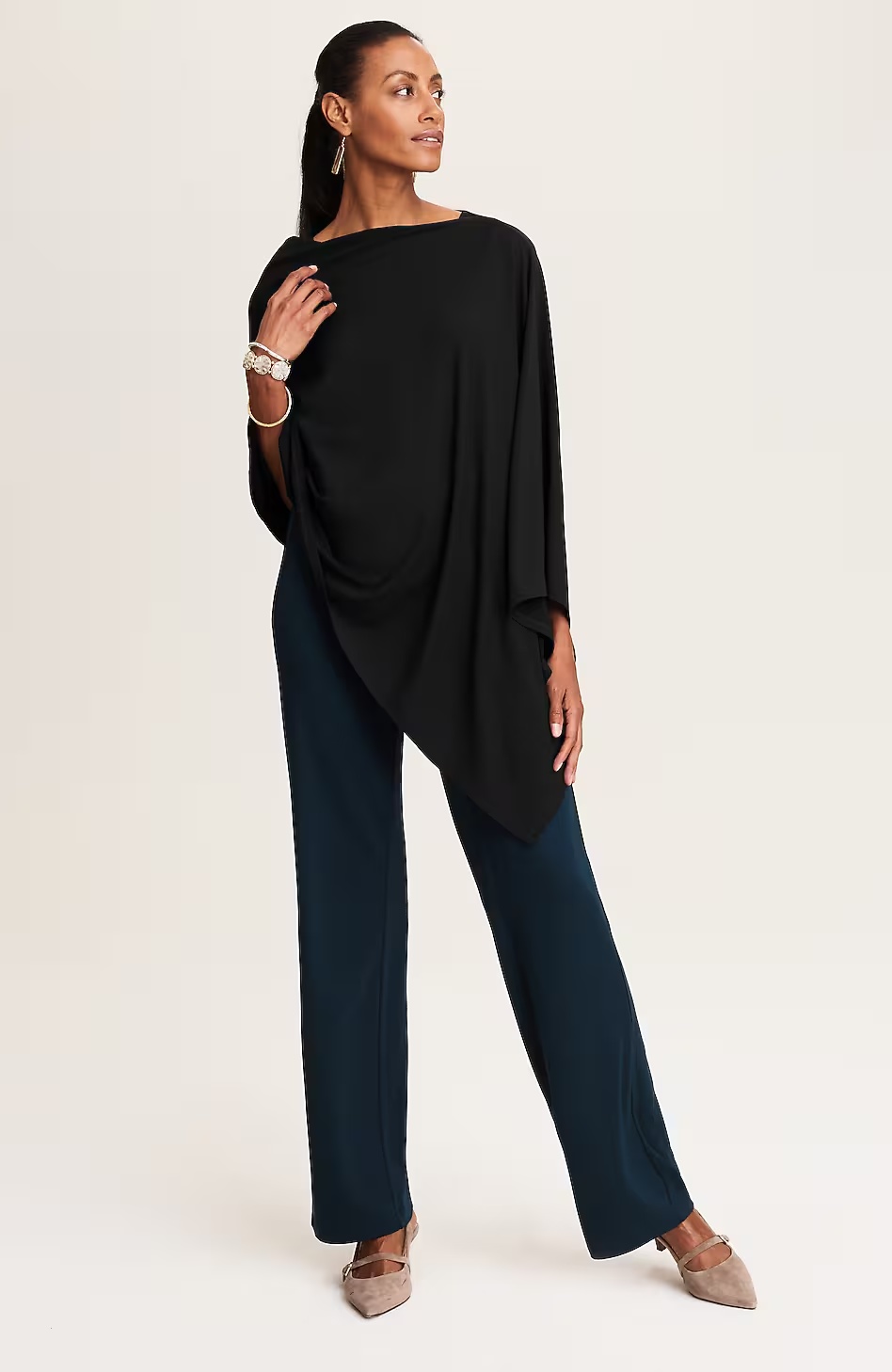 Wearever Asymmetric Poncho
