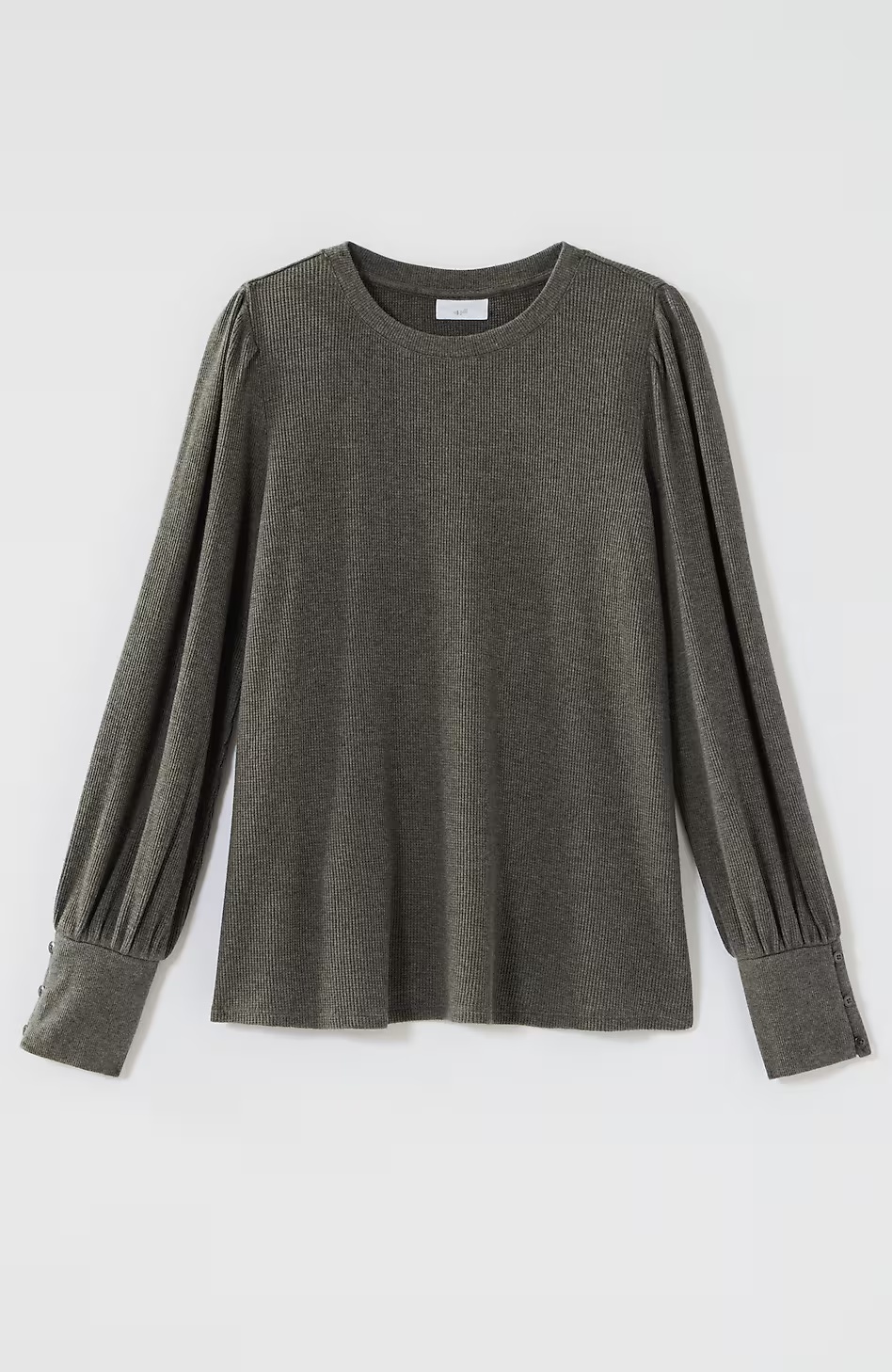 23271-Buttoned-Cuff-Waffle-Top-17.jpg Buttoned-Cuff Waffle Top
