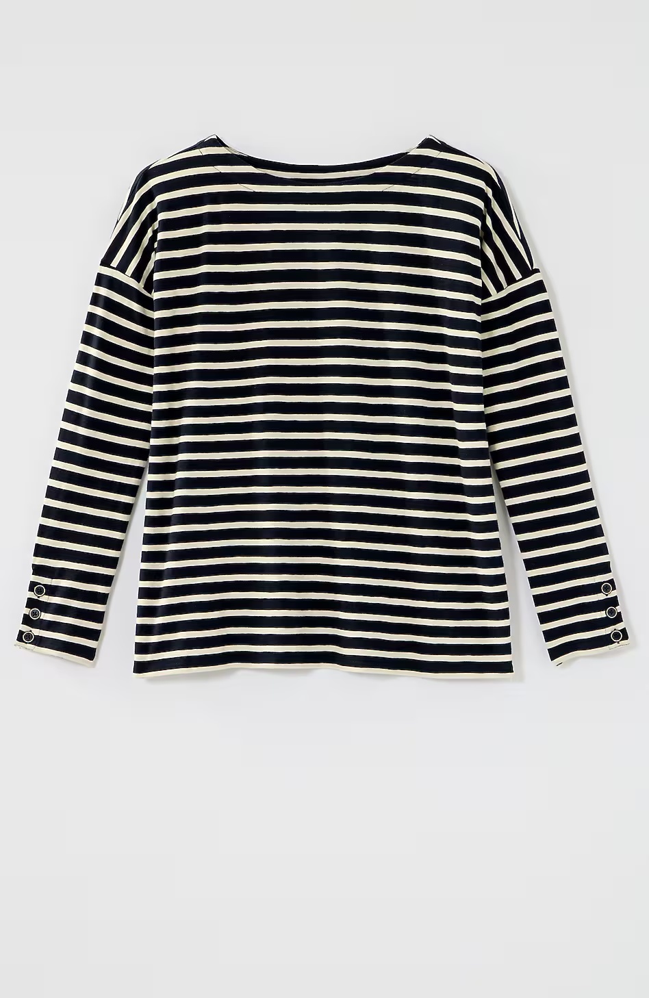 23390-Striped-Buttoned-Cuff-Tee-10.jpg Striped Buttoned-Cuff Tee