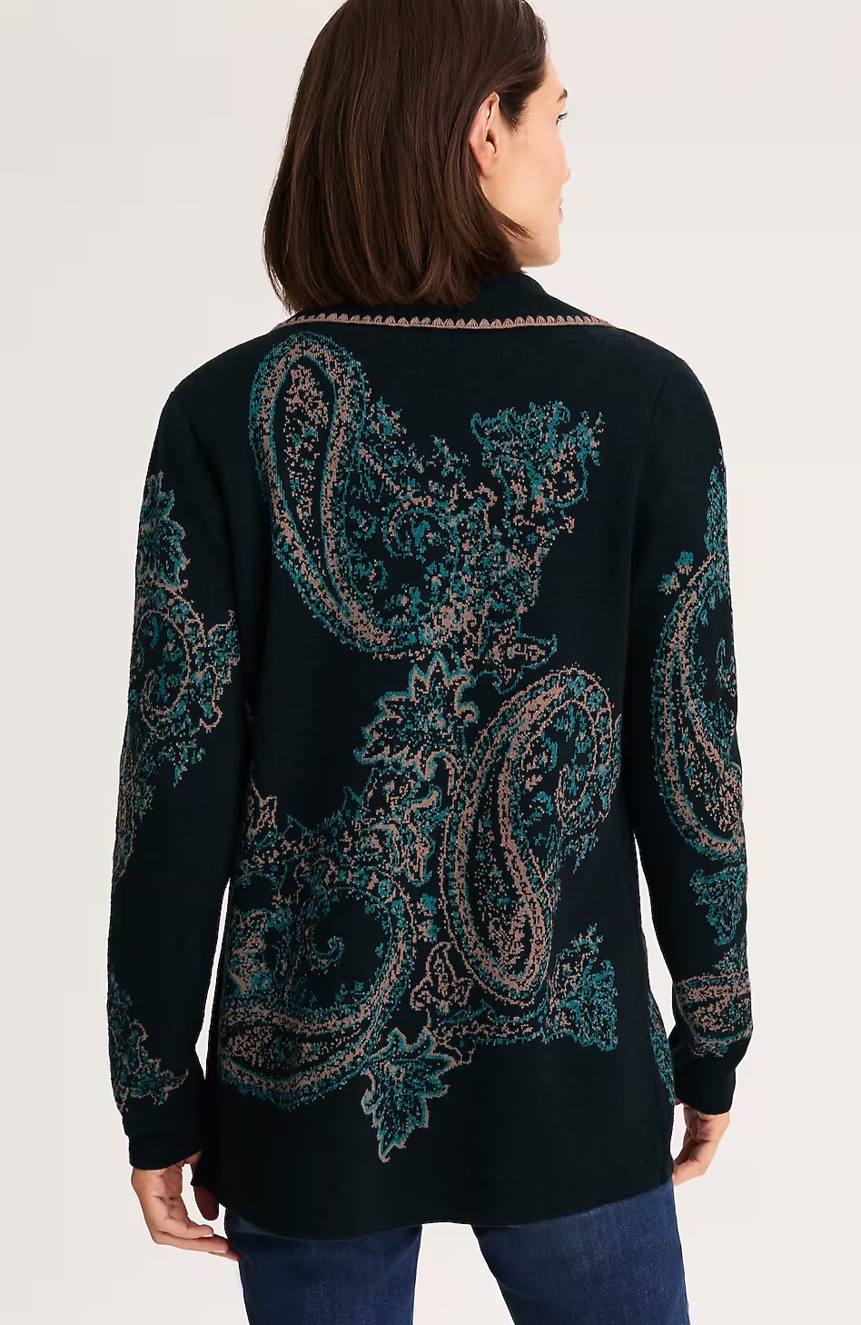 23588-Embroidered-Jacquard-Shawl-Collar-Cardi-2.jpg Embroidered Jacquard Shawl-Collar Cardi