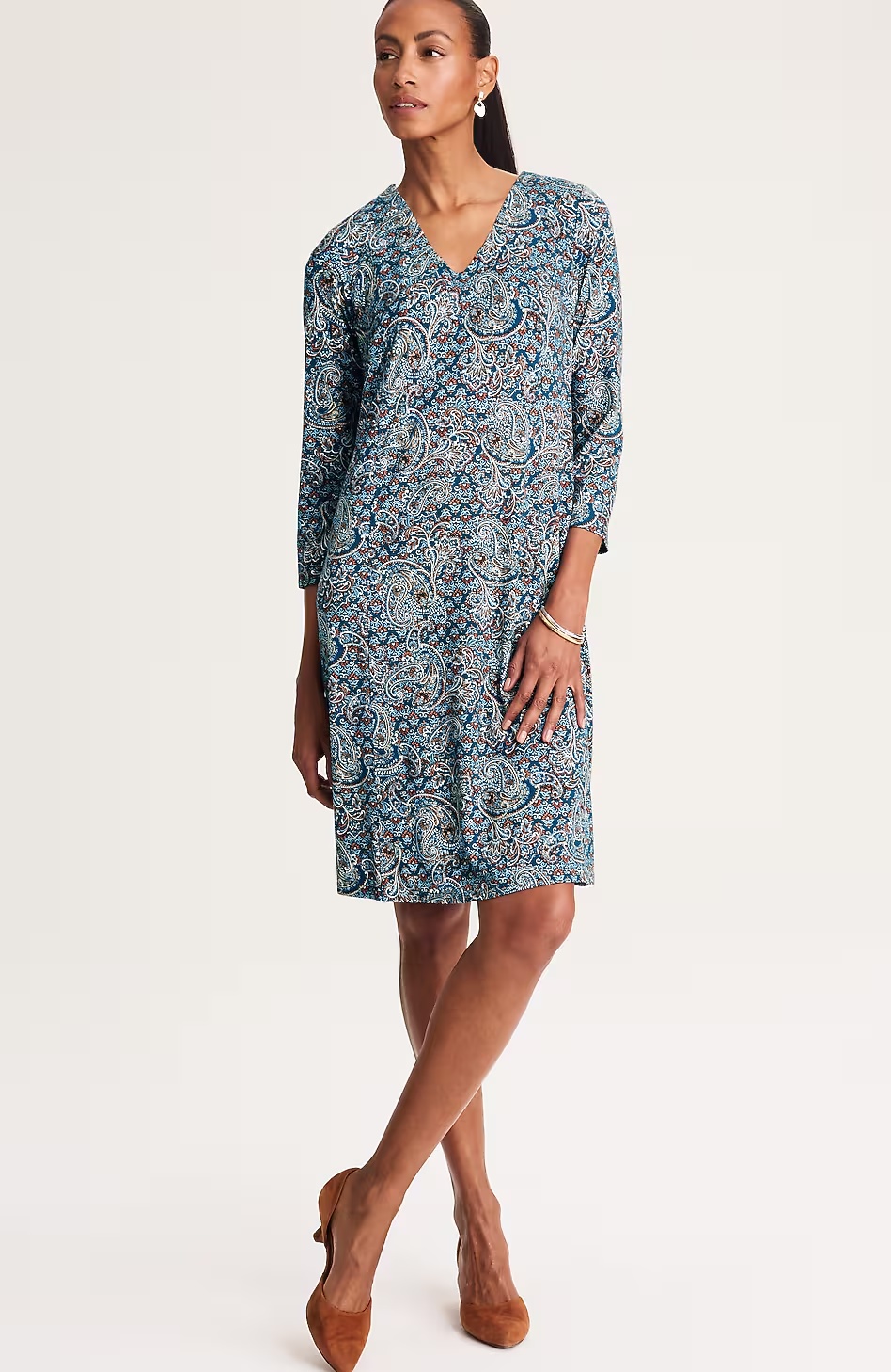 Wearever Paisley-Printed Dress