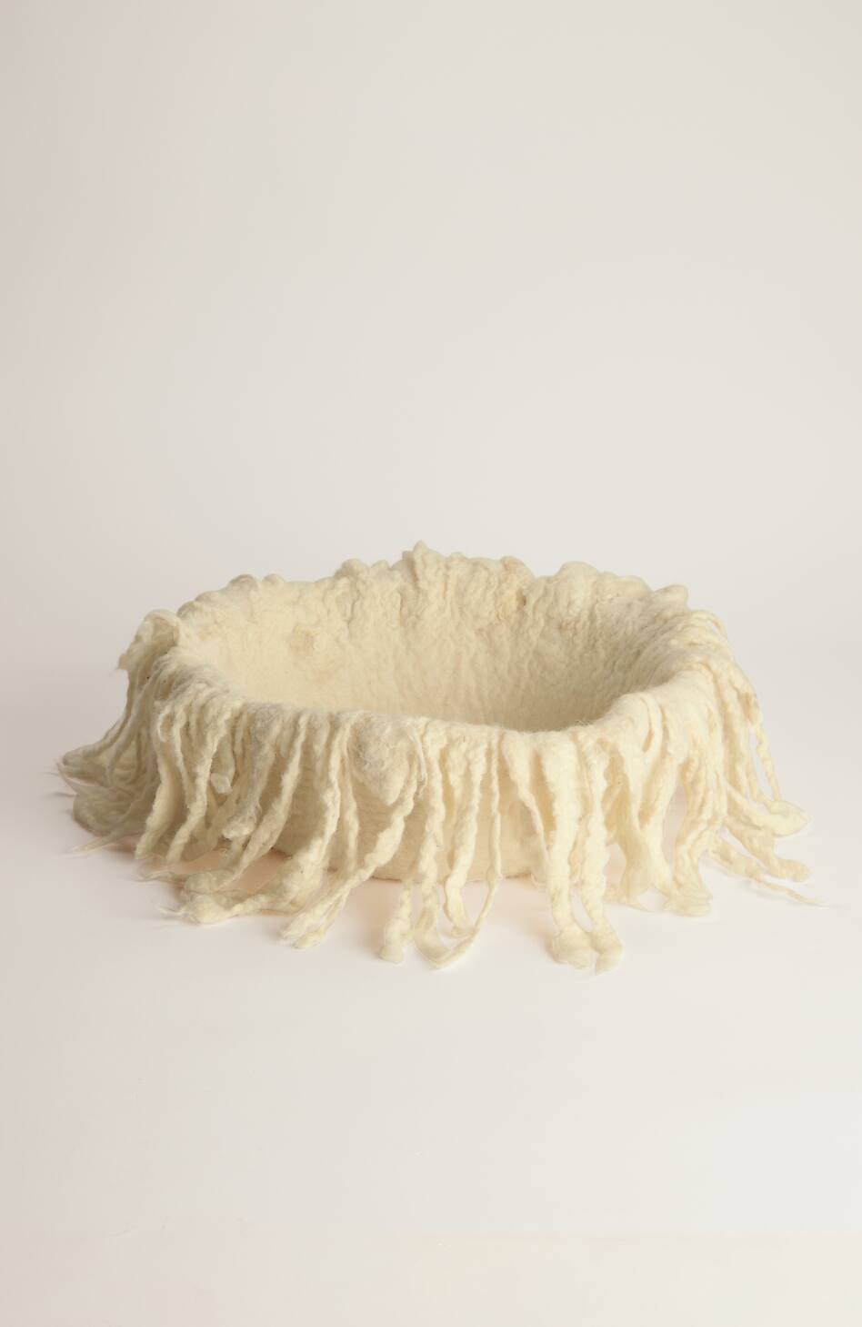 2616-Elements-Felt-Frayed-Round-Bowl-4.jpg Elements Felt Frayed Round Bowl