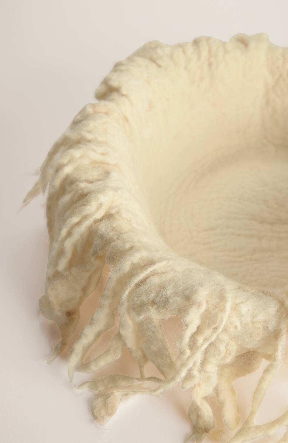 2616-Elements-Felt-Frayed-Round-Bowl-5.jpg Elements Felt Frayed Round Bowl