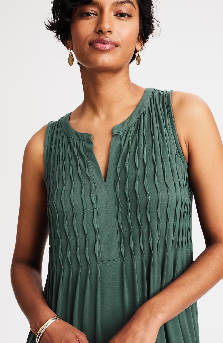 28066-Pintucked-Sleeveless-Dress-14.jpg Pintucked Sleeveless Dress