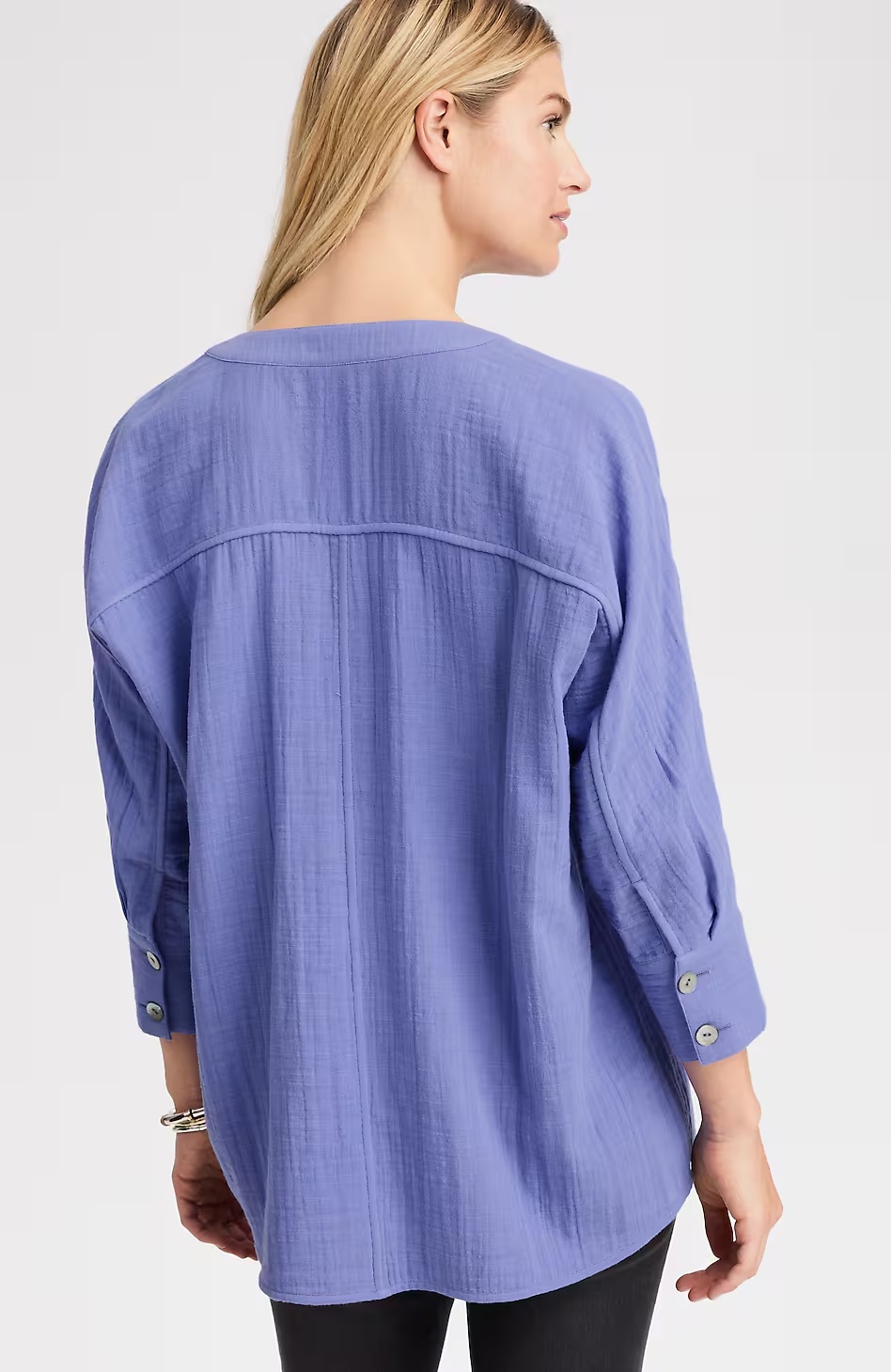 29135-Pure-Jill-Double-Cloth-High-Low-Top-2.jpg Pure Jill Double-Cloth High-Low Top