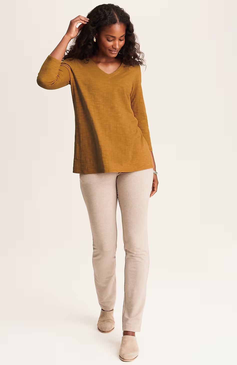 29214-Pure-Jill-Organically-Grown-Cotton-Slub-Tee-6.jpg Pure Jill Organically Grown Cotton Slub Tee