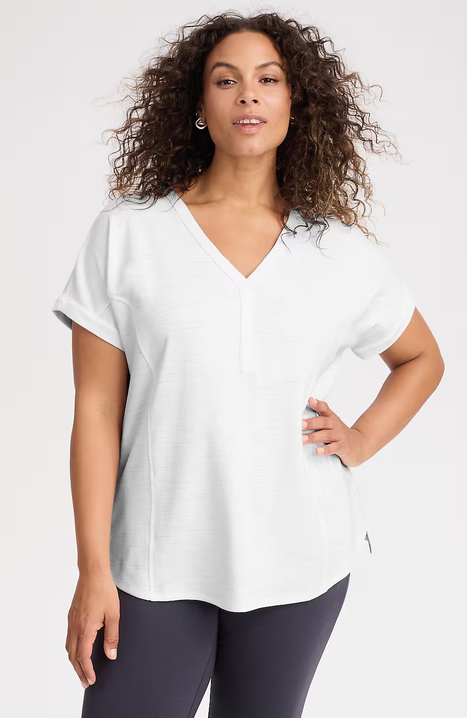 29371-Pure-Jill-Seamed-Slub-Top-1.jpg Pure Jill Seamed Slub Top