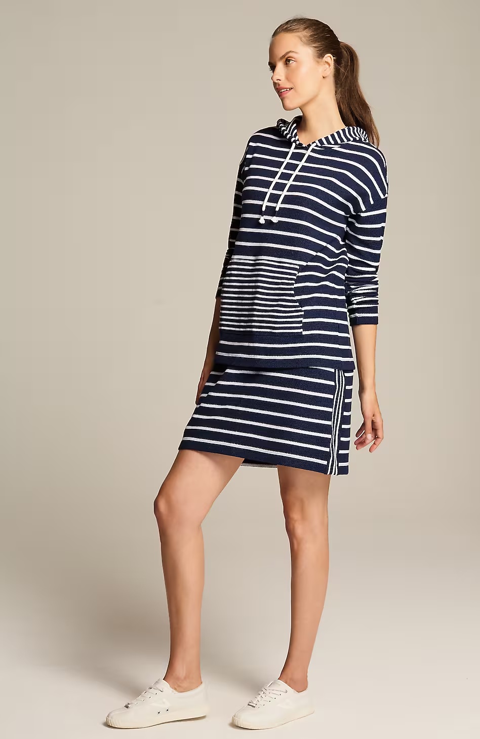 30761-Fit-Textured-Stripes-Skirt-4.jpg Fit Textured-Stripes Skirt