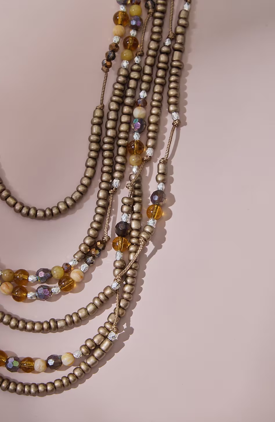 Beaded Statement Necklace