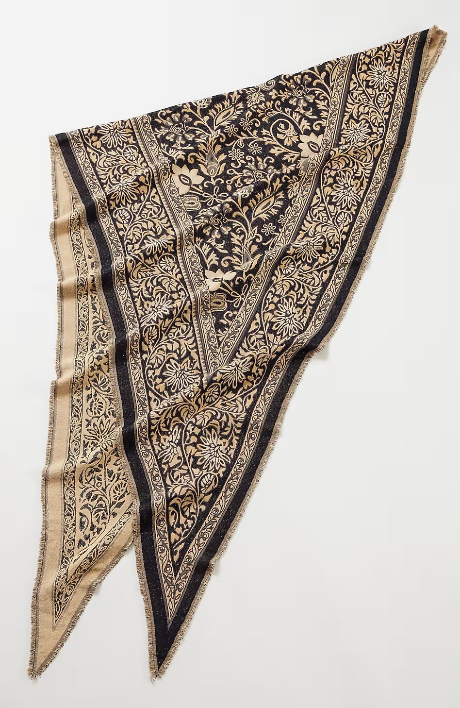 Shimmering Triangle Scarf