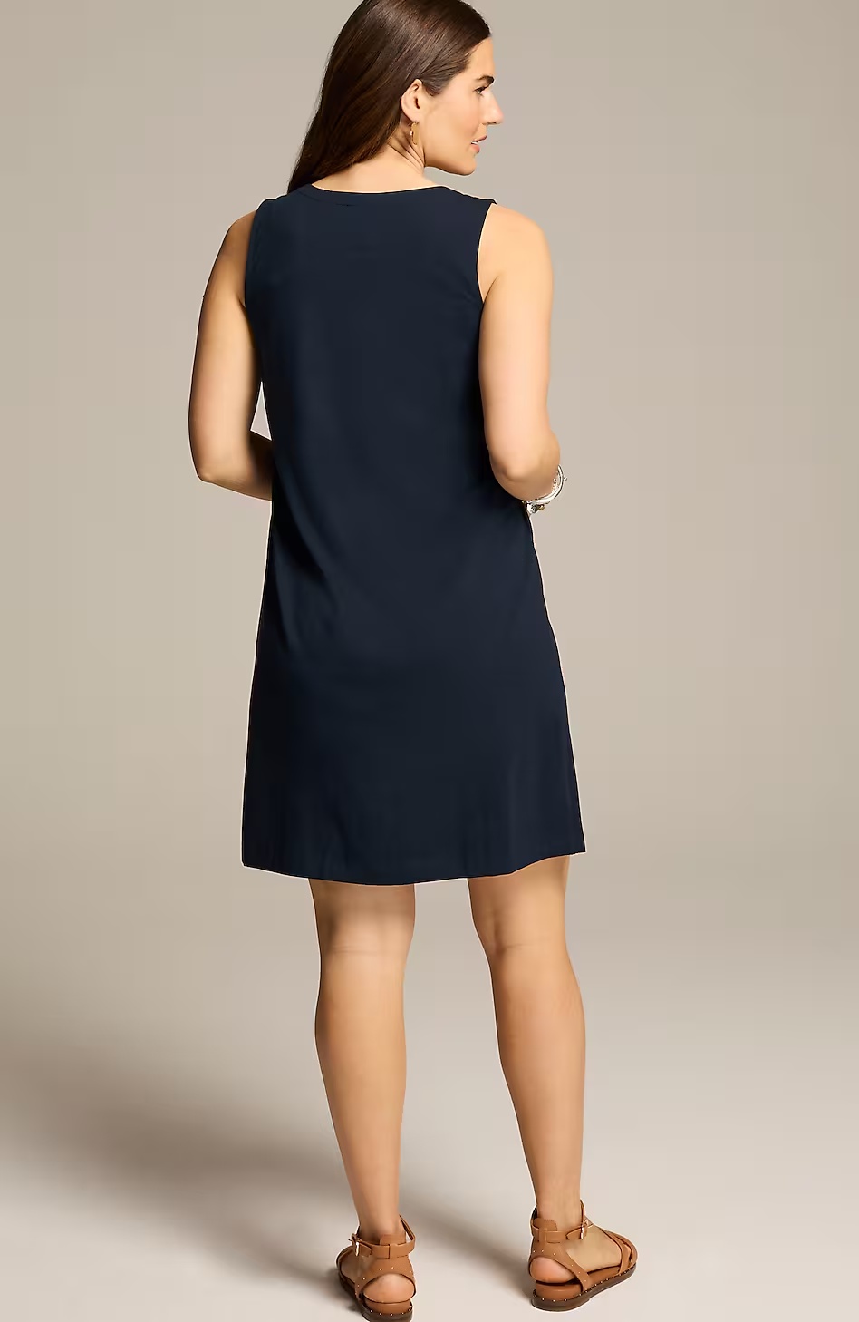 32467-Embroidered-Split-Neck-Dress-2.jpg Embroidered Split-Neck Dress