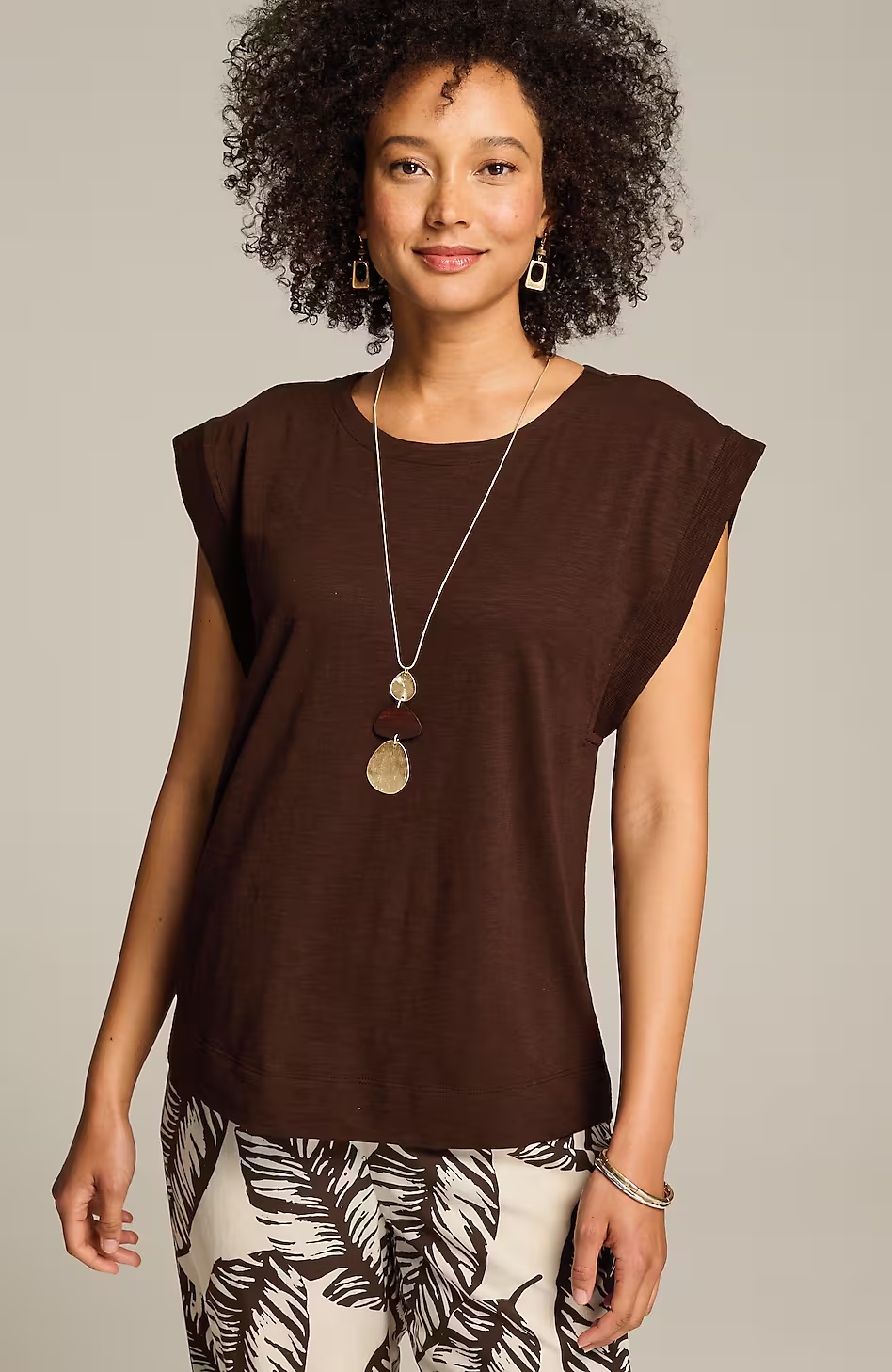 32703-Rib-Trimmed-Tee-6.jpg Rib-Trimmed Tee