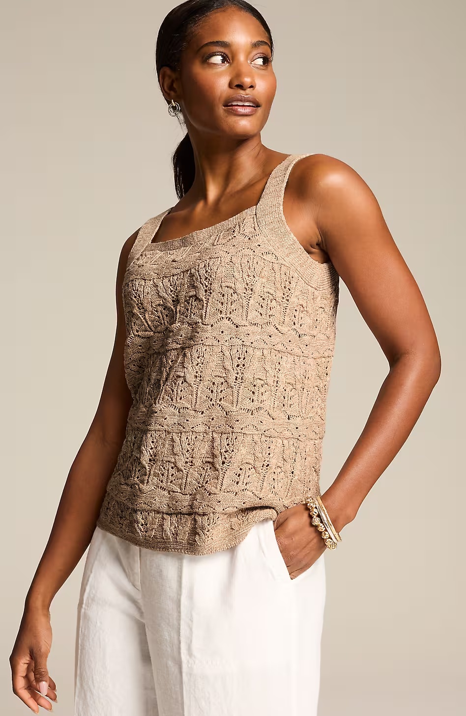 33100-Pointelle-Square-Neck-Tank-5.jpg Pointelle Square-Neck Tank