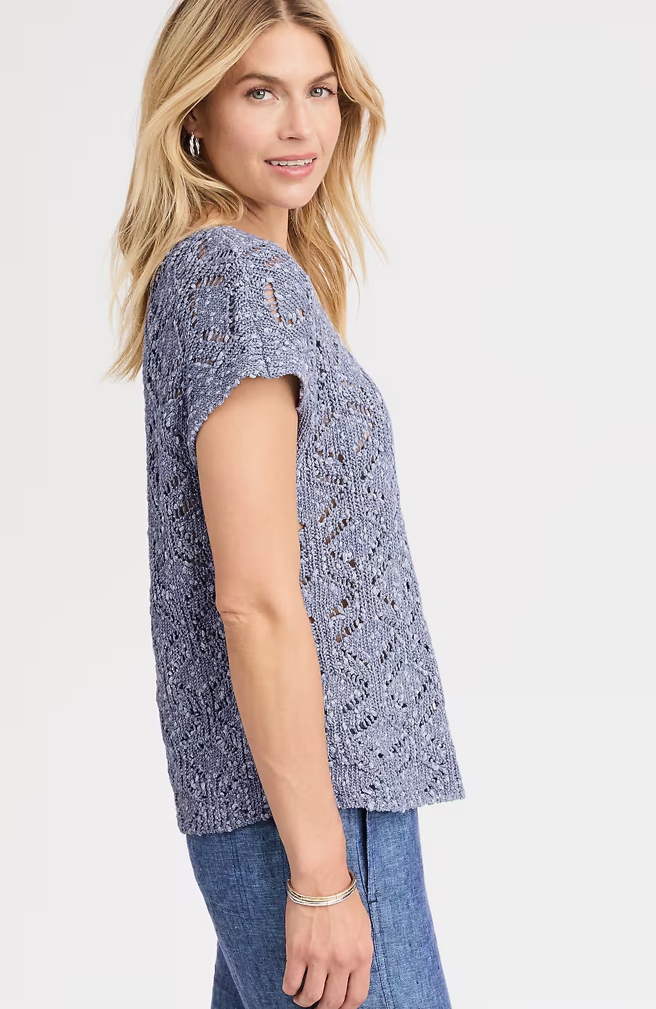 33140-Pure-Jill-Textured-Cotton-Sweater-11.jpg Pure Jill Textured-Cotton Sweater