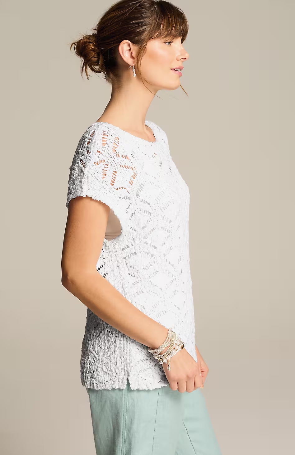 33140-Pure-Jill-Textured-Cotton-Sweater-5.jpg Pure Jill Textured-Cotton Sweater