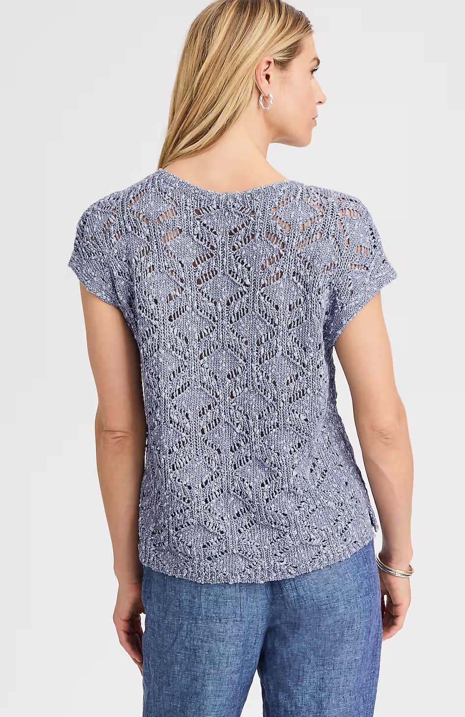 33140-Pure-Jill-Textured-Cotton-Sweater-8.jpg Pure Jill Textured-Cotton Sweater
