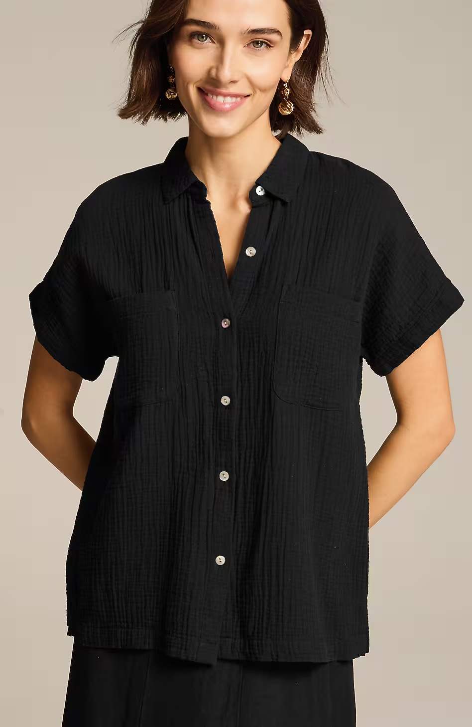 34870-Cotton-Gauze-Camp-Shirt-1.jpg Cotton-Gauze Camp Shirt