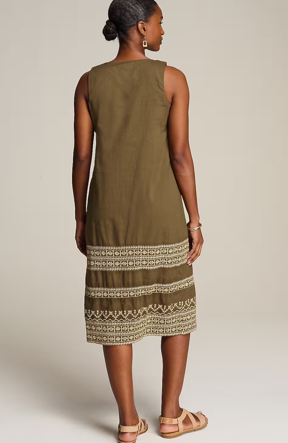 35306-Pure-Jill-Embroidered-Midi-Dress-3.jpg Pure Jill Embroidered Midi Dress