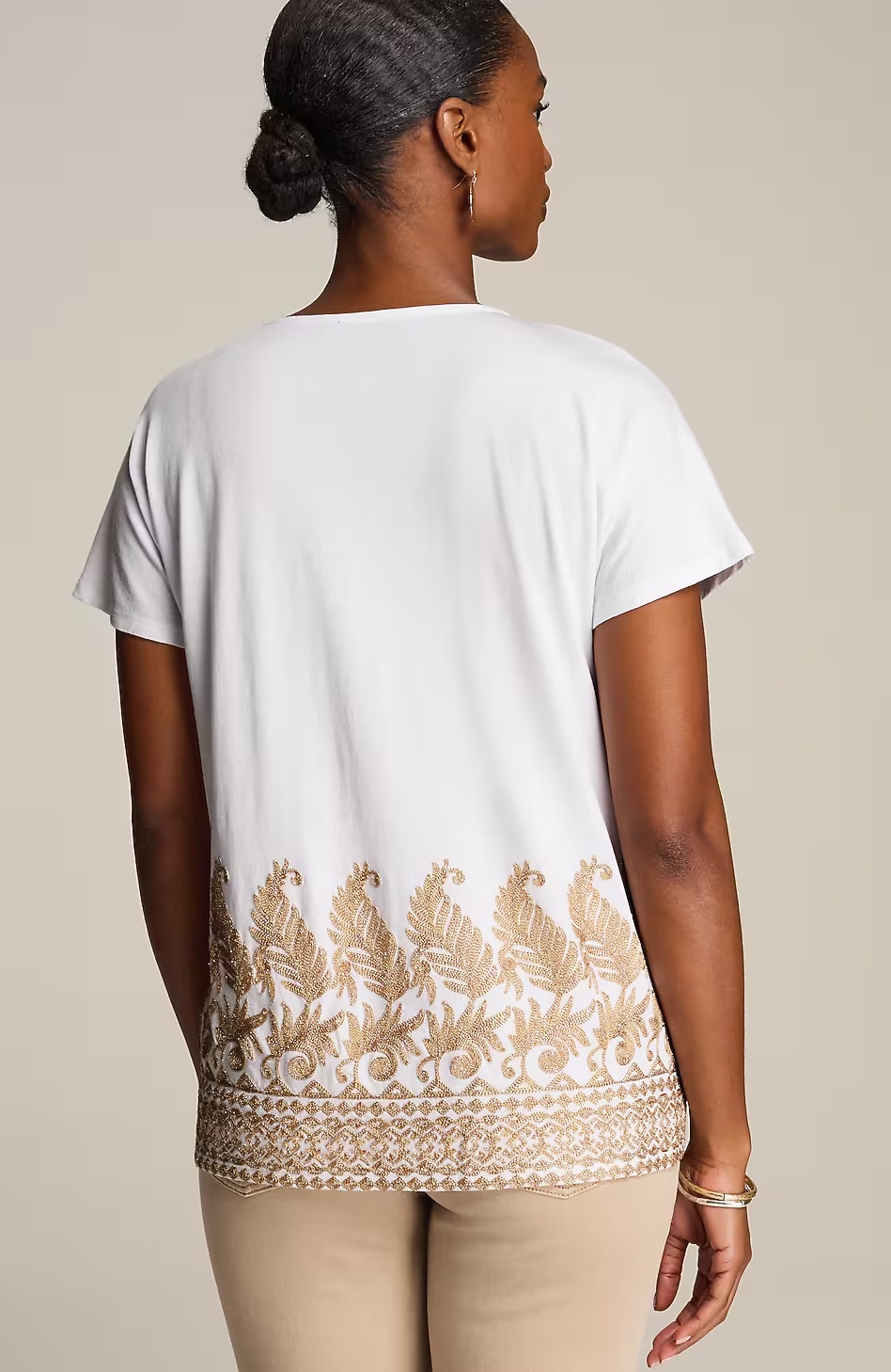 35663-Pure-Jill-Metallic-Embroidered-Top-2.jpg Pure Jill Metallic-Embroidered Top
