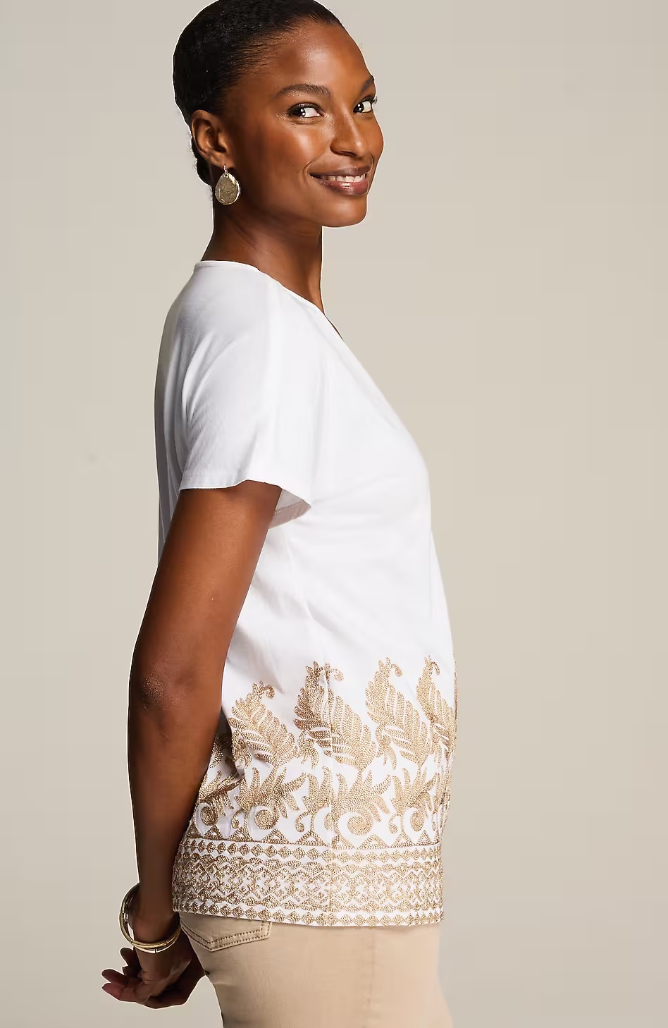 35663-Pure-Jill-Metallic-Embroidered-Top-5.jpg Pure Jill Metallic-Embroidered Top