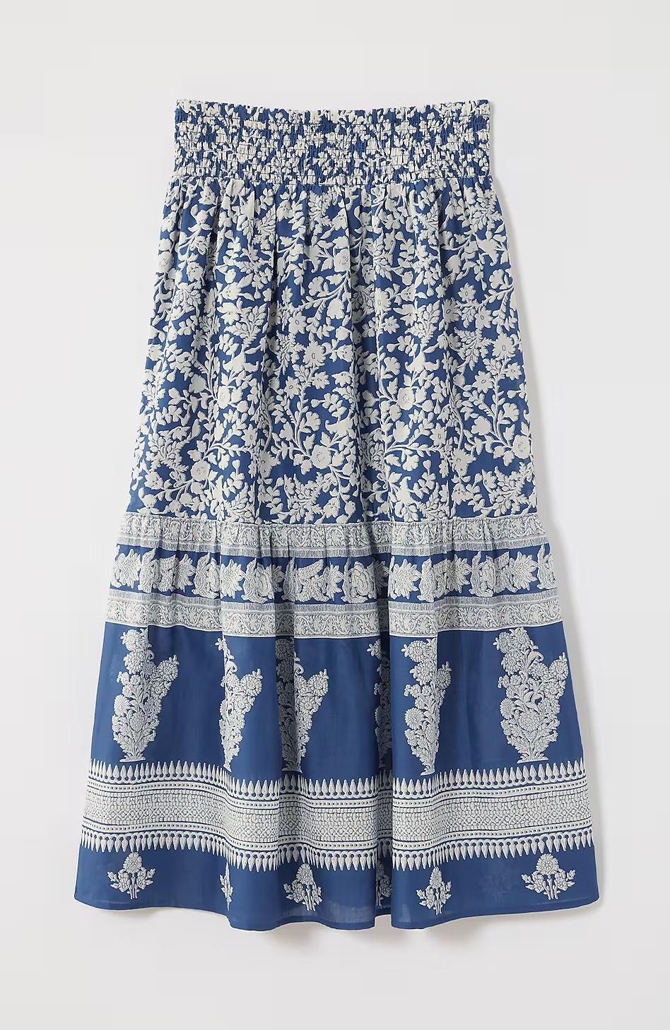 36196-Pure-Jill-Border-Print-Maxi-Skirt-7.jpg Pure Jill Border-Print Maxi Skirt